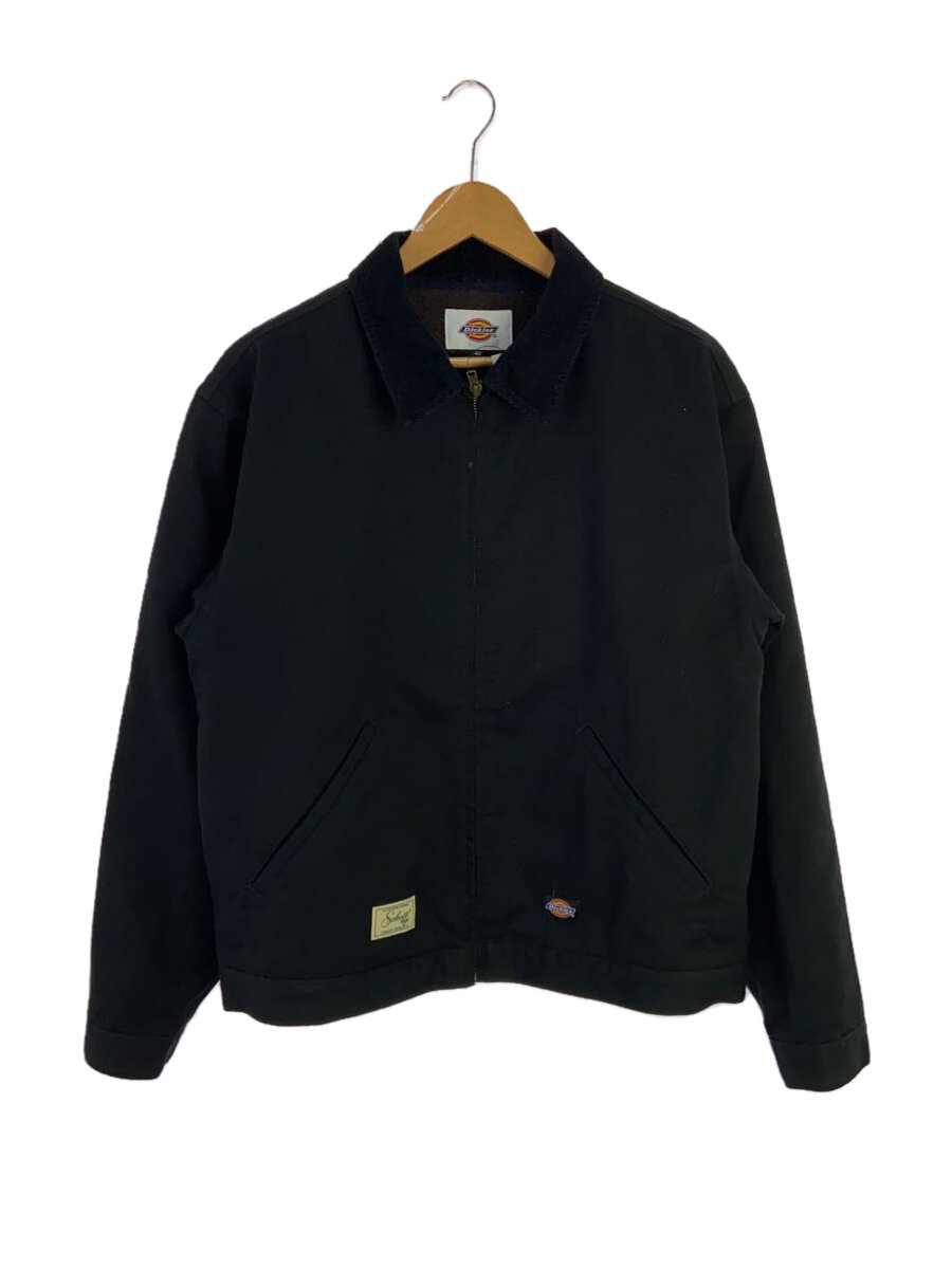 【中古】Schott◆ジャケット/40/ポリエステル/BLK/244M10UK01【メンズウェア】