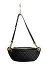 【中古】AULENTTI◆ウエストバッグ/--/BLK【バッグ】