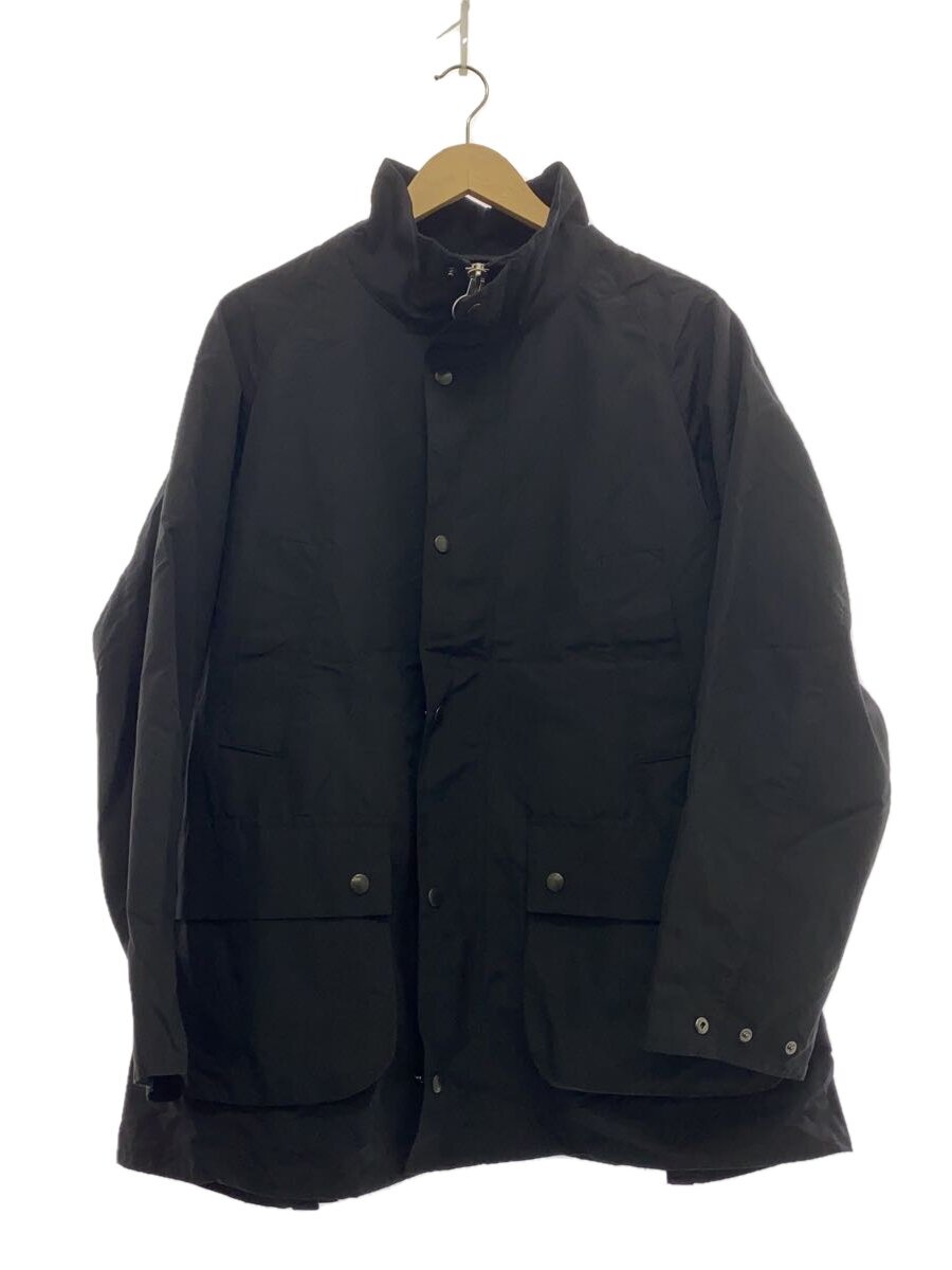 Barbour◆OS BEDALE STANDCOLLAR/ジャケット/40/コットン/ブラック/黒/251MCAS186