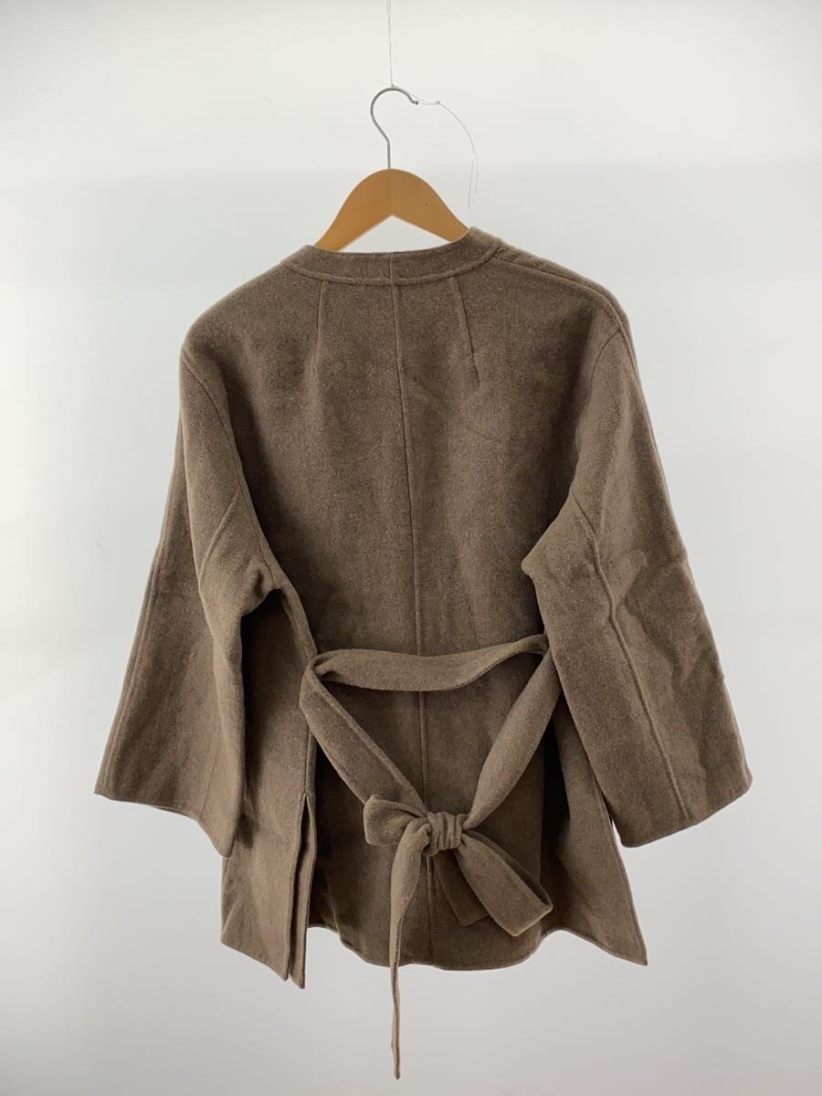 【中古】Mila Owen◆ベルテッドリバーコート/one/ポリエステル/BRW/無地/09FKB245001【レディースウェア】 jumblestore-37976336 2nd STREET 楽天市場店 サンプル画像2