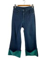 【中古】LITTLEBIG◆Color Wide Denimボトム/44/デニム/IDG/LB223-DN05【メンズウェア】