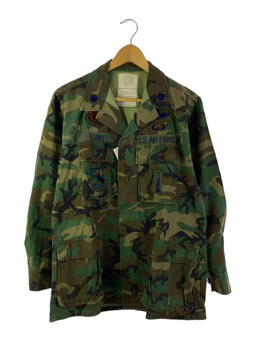 US.ARMY◆BOU JACKET/ミリタリージャケット/M/コットン/KHK/カモフラ/8415-00-945-7656