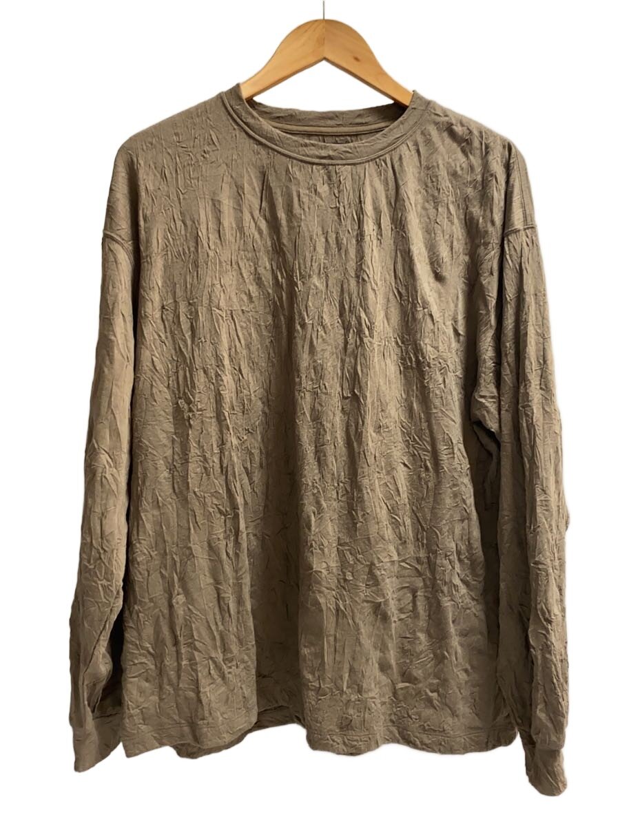 MAISON SPECIAL◆Catch Washer Processing Prime-Over Crew Neck Long Sleeve/