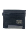 【中古】PORTER◆2つ折り財布/--/BLK/メンズ/737-17829-10/HYBRID【服飾雑貨他】