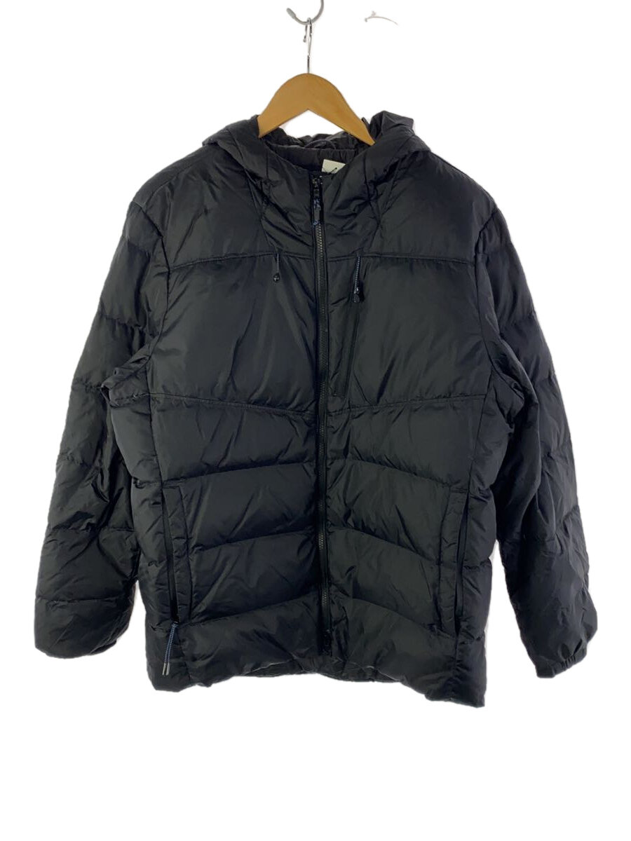 【中古】LANDS END◆ダウンジャケット/XL/ナイロン/BLK【メンズウェア】