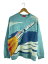 【中古】Supreme◆22AW/ROCKET SWEATER/セーター(厚手)/L/ウール/BLU【メンズウェア】