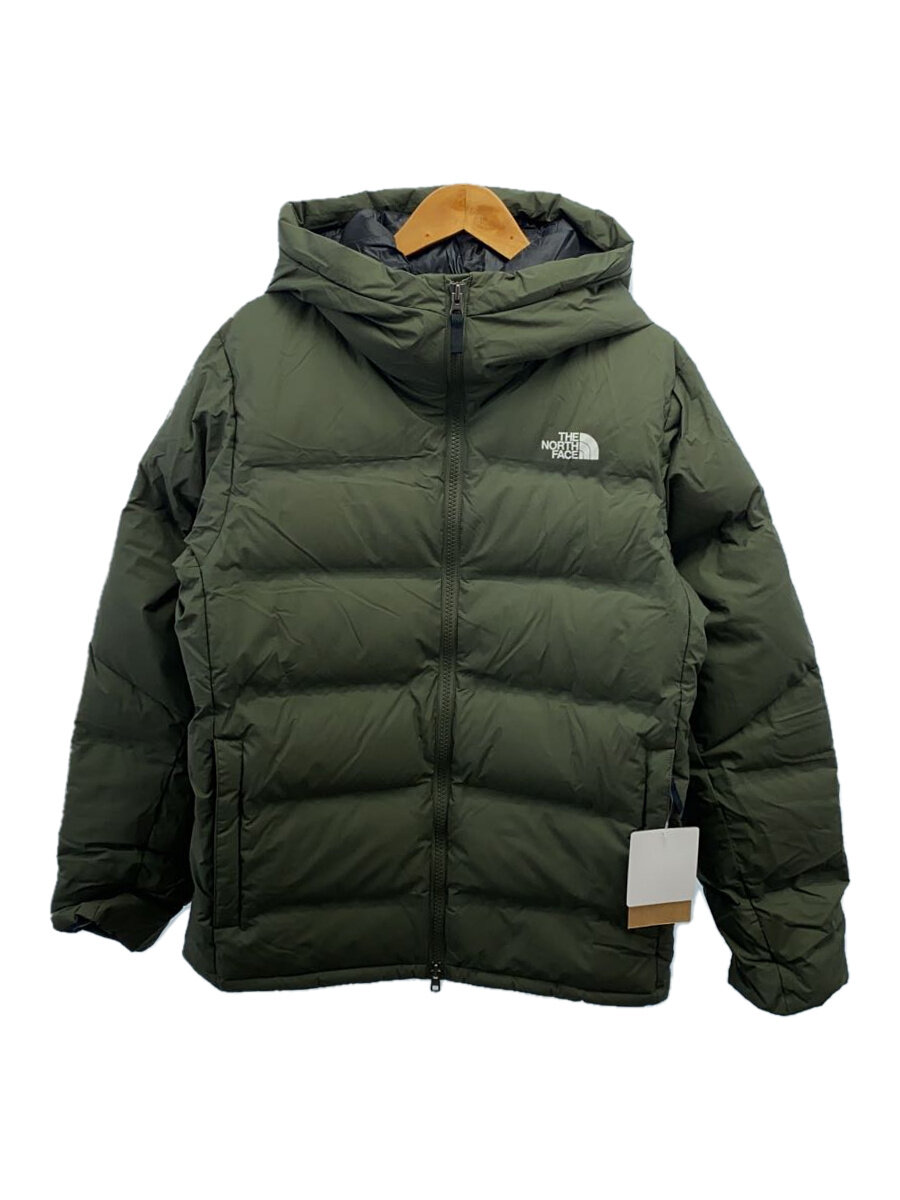 楽天2nd STREET 楽天市場店【中古】THE NORTH FACE◆BELAYER PARKA_ビレイヤーパーカ/M/ナイロン/GRN/グリーン/無地【メンズウェア】
