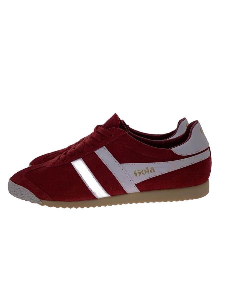 Gola - 【中古】GOLA◆ローカットスニーカー/UK8/RED/スウェード【シューズ】