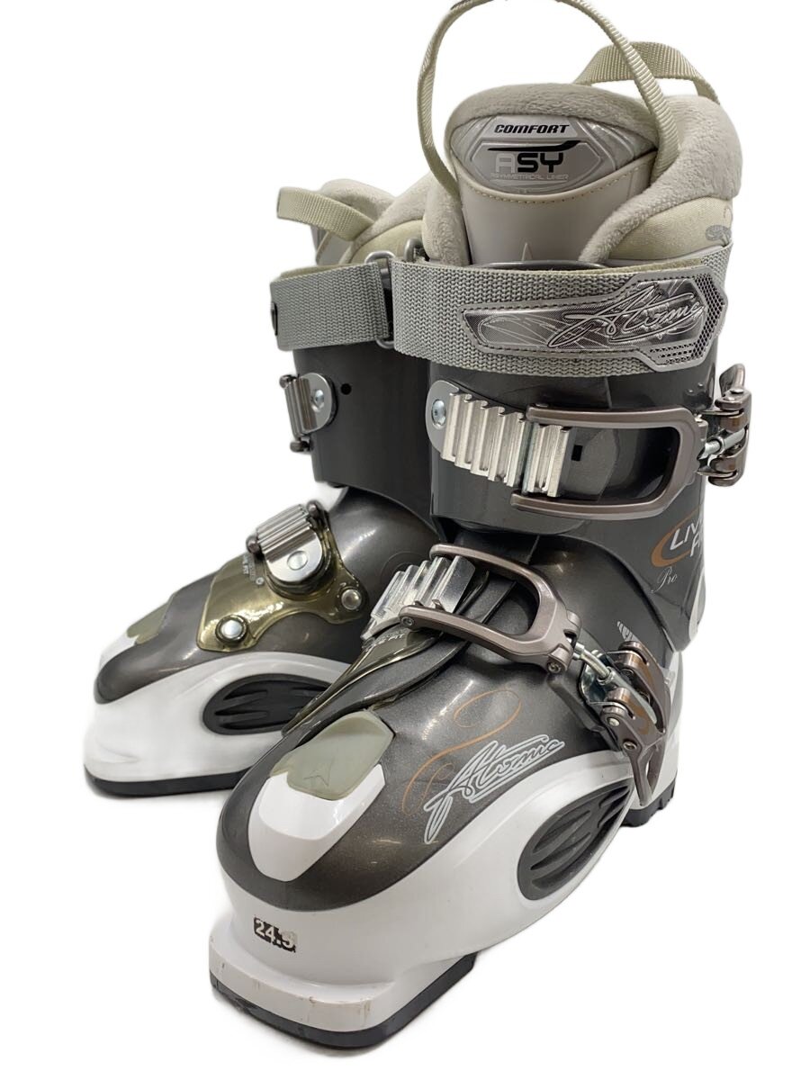 【中古】ATOMIC◆スキーブーツ/24.5cm/WHT/アダルト【スポーツ】