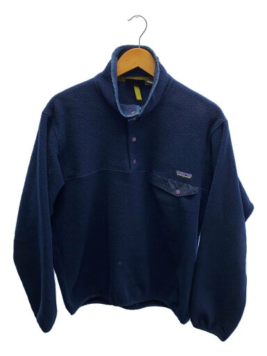 【中古】patagonia◆80-90s/SYNCHILLAスナップフリースジャケット/S/ポリエステル/NVY/無地/25450【メンズウェア】 【中古】patagonia◆80-90s/SYNCHILLAスナップフリースジャケット/S/ポリエステル/NVY/無地/25450【メンズウェア】