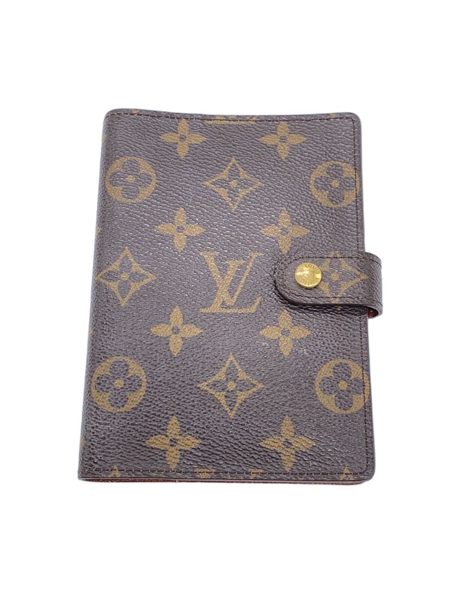 【ブランド】LOUIS VUITTON 【ブランドカナ】ルイヴィトン 【型番】R20005 【程度】B 【サイズ】 【メインカラー】ブラウン 【素材・生地】レザー 【キーワード】　　　/ 2025/12/30 セカンドストリート伊勢崎店【2019】【中古】LOUIS VUITTON◆アジェンダPM_モノグラム・キャンバス/レザー/BRW ブランド LOUIS VUITTON 型番 R20005 カラー ブラウン 柄 総柄 素材・生地 レザー>色・素材について サイズ >サイズ表示について 実寸（cm） 【ウォレット】 縦：14.5 / 横：10 / 厚み：1.5 【その他】 その他サイズ：/ 商品は　セカンドストリート伊勢崎店の店頭にて販売しております。商品に関するお問合わせは、お電話(TEL:0270-40-7570)にて、問合わせ番号：2320194167807をお伝えください。 配送方法やお支払い方法に関するお問い合わせは、サポートセンターまでご連絡をお願いします。 ※お電話の対応は営業時間内のみとなります。お問い合わせフォームでお問い合わせの際はご注文番号をご記入下さい この商品に関する出品店舗からのコメント シール数枚使用済みです。
