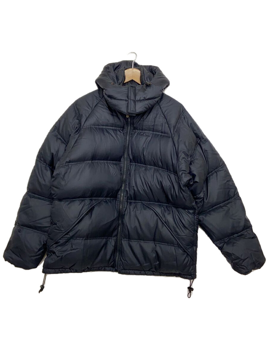 【中古】L.L.Bean◆ダウンジャケット/M/ナイロン/BLK/無地/l7201//【メンズウェア】