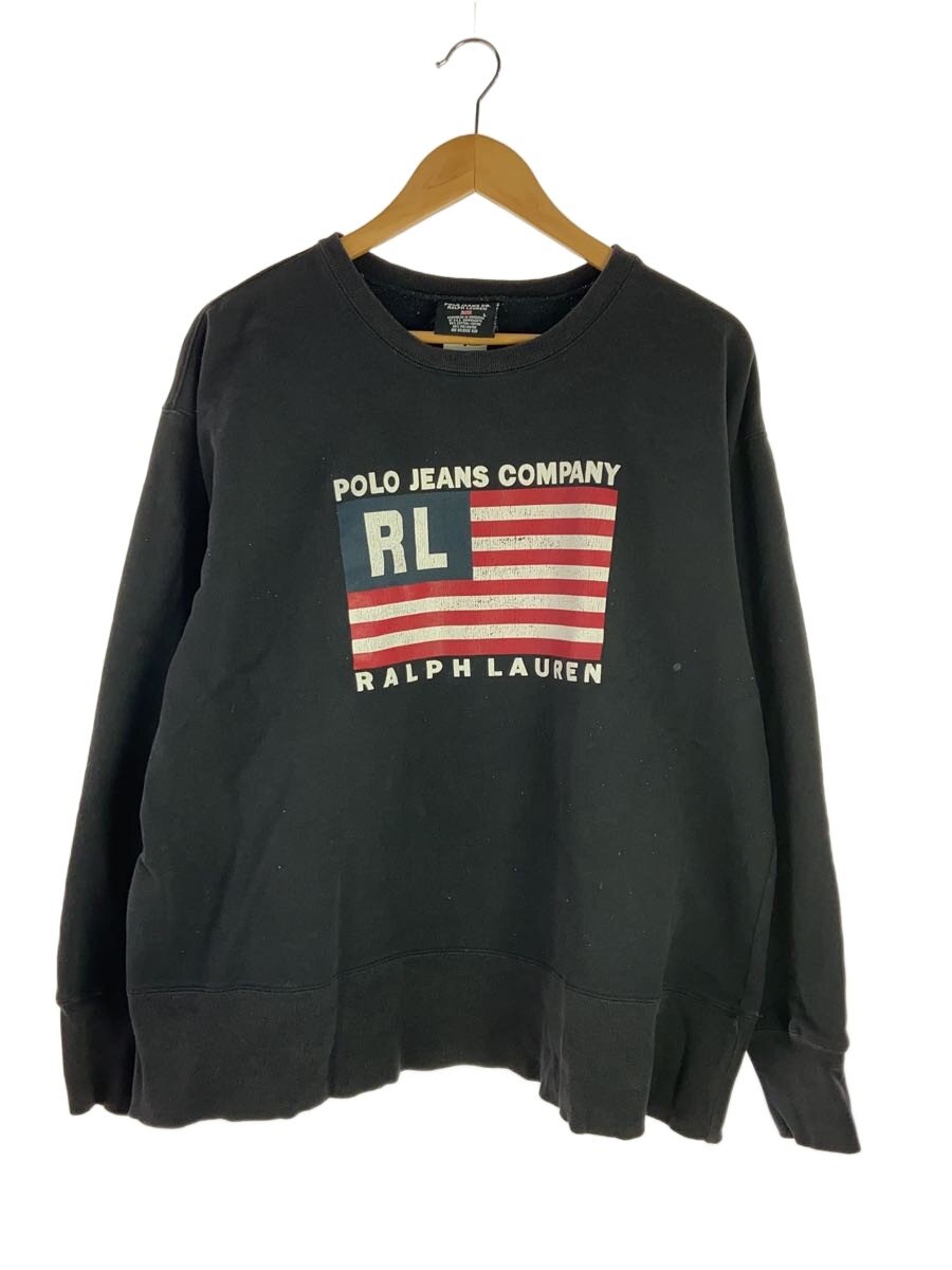 【ブランド】POLO JEANS CO. 【ブランドカナ】ポロジーンズカンパニー 【型番】 【程度】C 【サイズ】L 【メインカラー】ブラック 【素材・生地】コットン 【キーワード】　　 2026/02/22 セカンドストリート新潟桜木店【1908】【中古】POLO JEANS CO.◆星条旗/スウェット/L ブランド POLO JEANS CO. 型番 カラー ブラック 柄 素材・生地 コットン>色・素材について サイズ L>サイズ表示について 実寸（cm） 【カットソー】 身幅：63 / 着丈：64 / ゆき：85 【その他】 その他サイズ：/ 商品は　セカンドストリート新潟桜木店の店頭にて販売しております。商品に関するお問合わせは、お電話(TEL:025-281-3340)にて、問合わせ番号：2319083867836をお伝えください。 配送方法やお支払い方法に関するお問い合わせは、サポートセンターまでご連絡をお願いします。 ※お電話の対応は営業時間内のみとなります。お問い合わせフォームでお問い合わせの際はご注文番号をご記入下さい この商品に関する出品店舗からのコメント 1毛玉あり2毛玉あり