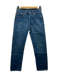 【中古】Levi’s◆90s/501/MADEinUSA/ボタン裏552/ボトム/30/デニム/BLU/無地【レディースウェア】