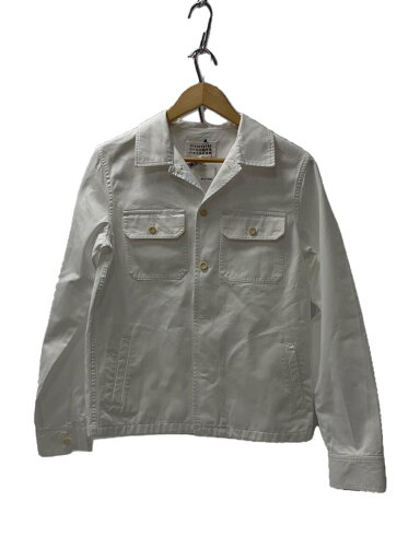 【中古】Maison Margiela◆シャツ/ジャケット/38/S30DL0406/ホワイト/白/【メンズウェア】 【中古】Maison Margiela◆シャツ/ジャケット/38/S30DL0406/ホワイト/白/【メンズウェア】