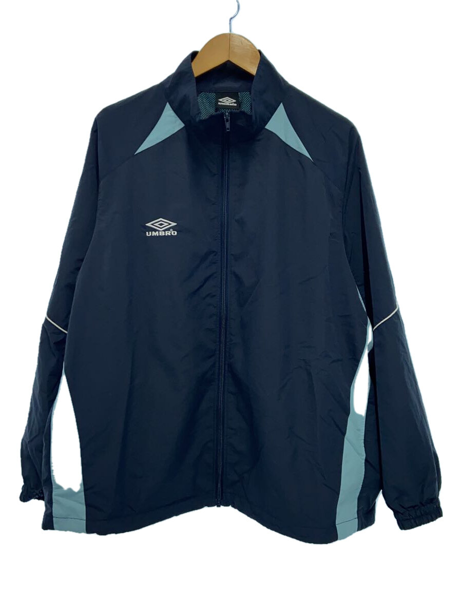 【中古】UMBRO◆ナイロンジャケット/L/ナイロン/NVY/24-011-313-0014-3-0【メンズウェア】