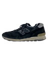 【中古】NEW BALANCE◆ニューバランス/M1400/27cm/BLK/スウェード【シューズ】