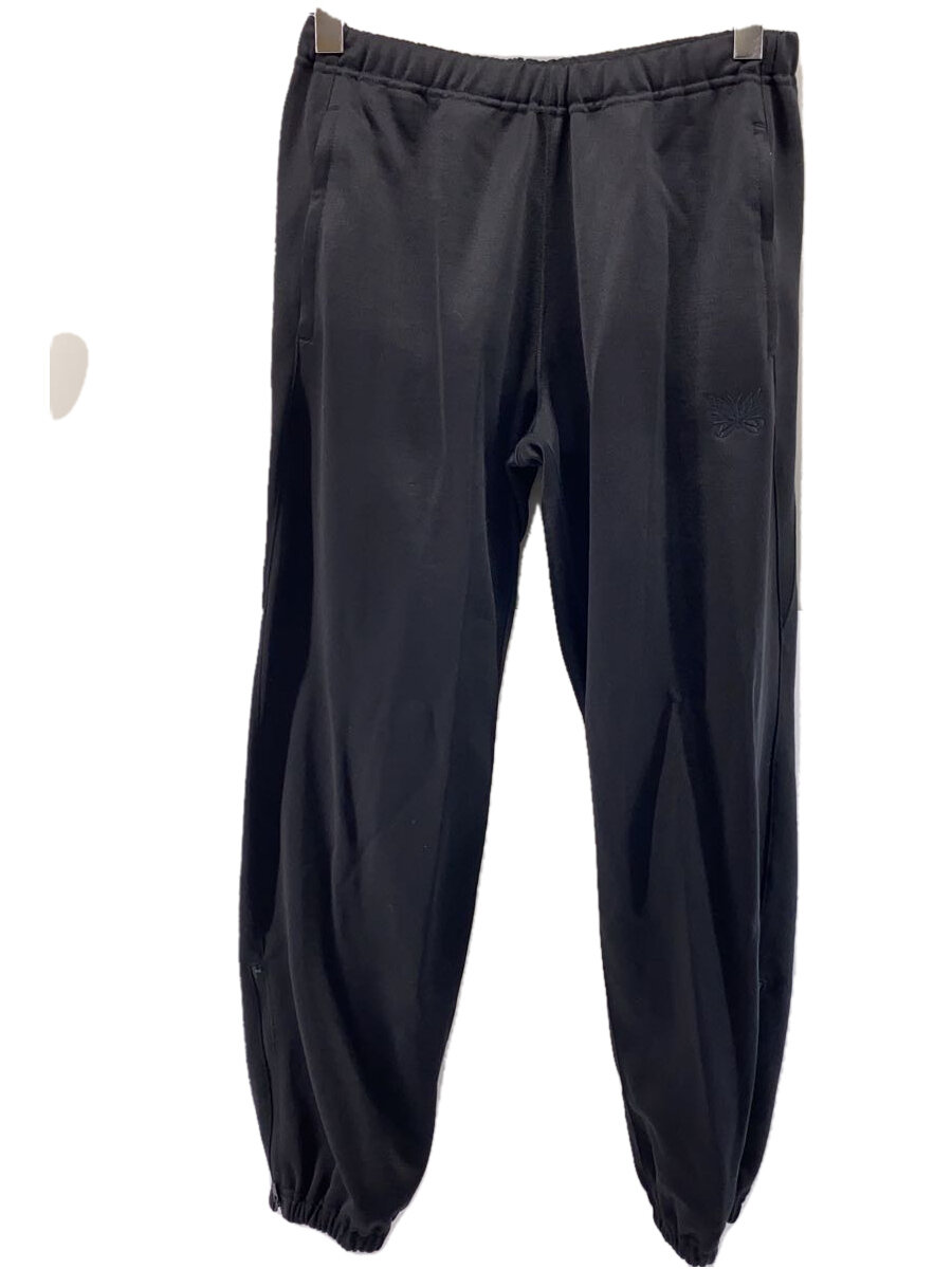 【中古】Needles◆Zipped Sweat Pants/トラックパンツ/S/ポリエステル/BLK/QV341【メンズウェア】