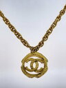 【中古】CHANEL◆ネックレス/--/GLD/レディース【服飾雑貨他】