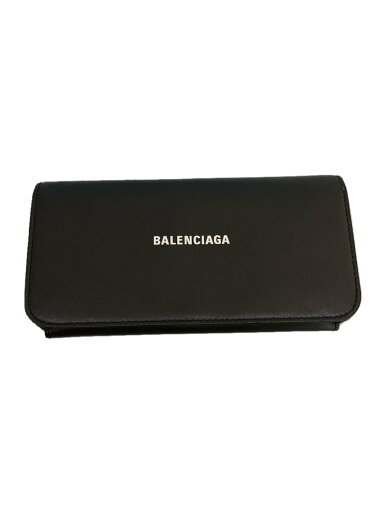 【中古】BALENCIAGA◆長財布/レザー/BLK/メンズ/594289【服飾雑貨他】 【中古】BALENCIAGA◆長財布/レザー/BLK/メンズ/594289【服飾雑貨他】