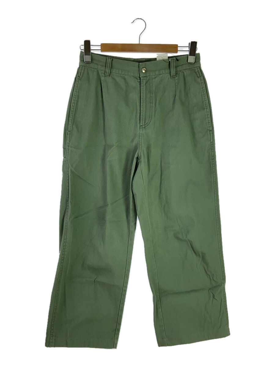 【中古】STUSSY◆WORKGEAR TROUSER TWILL/28/コットン/GRN/無地/116625//【メンズウェア】