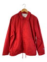 【中古】Supreme◆Coaches Jacket/ジャケット/L/ナイロン/RED【メンズウェア】