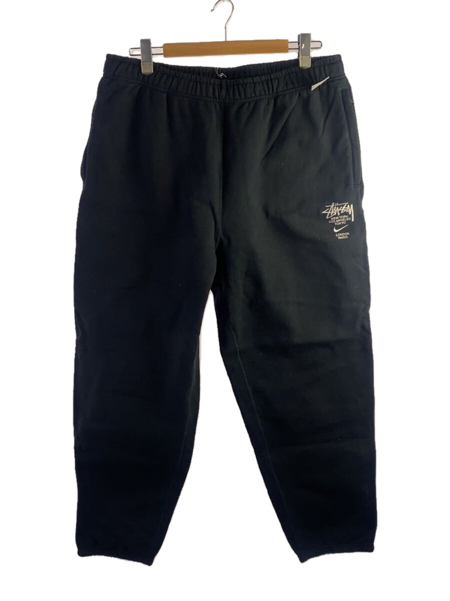 【中古】NIKE◆ボトム/XXL/コットン/BLK/無地/DC4227-010/21SS/Fleece Sweat Pants【メンズウェア】