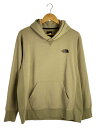 【中古】THE NORTH FACE◆BACK SQUARE LOGO HOODIE_バックスクエアロゴフーディ/L/コットン【メンズウェア】