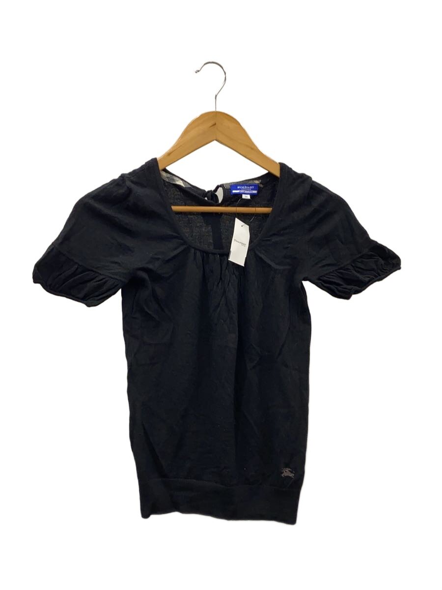 【ブランド】BURBERRY BLUE LABEL 【ブランドカナ】バーバリーブルーレーベル 【型番】 【程度】B 【サイズ】38 【メインカラー】ブラック 【素材・生地】ウール 【キーワード】　　　/ 2026/08/16 セカンドストリート福岡天神店【3287】【中古】BURBERRY BLUE LABEL◆裾ホース半袖ニット・セーター(薄手)/38/ウール ブランド BURBERRY BLUE LABEL 型番 カラー ブラック 柄 素材・生地 ウール>色・素材について サイズ 38>サイズ表示について 実寸（cm） 【カットソー】 身幅：32 / 着丈：53 / ゆき：35 【その他】 その他サイズ：/ 商品は　セカンドストリート福岡天神店の店頭にて販売しております。商品に関するお問合わせは、お電話(TEL:092-718-7766)にて、問合わせ番号：2332874767900をお伝えください。 配送方法やお支払い方法に関するお問い合わせは、サポートセンターまでご連絡をお願いします。 ※お電話の対応は営業時間内のみとなります。お問い合わせフォームでお問い合わせの際はご注文番号をご記入下さい この商品に関する出品店舗からのコメント 当店の商品をご覧いただき誠にありがとうございます。目立った傷や汚れなどなく、まだまだお使いいただけます。あくまで中古品となること、店頭でも併売中であることをご理解の上、ご検討をお願いいたします。商品について気になる点がございましたら、販売店舗までお問い合わせ下さいませ。
