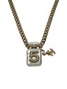 【中古】CHANEL◆No5/香水/チョーカー/ネックレス/フェイクパール/ゴールド/レディース【服飾雑貨他】