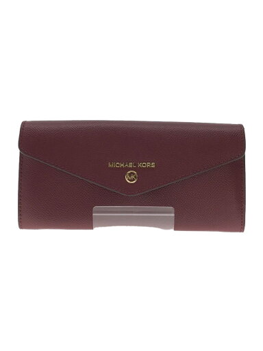 【中古】MICHAEL KORS◆32F1GT9E9L/長財布/レザー/BRD/レディース【服飾雑貨他】 【中古】MICHAEL KORS◆32F1GT9E9L/長財布/レザー/BRD/レディース【服飾雑貨他】