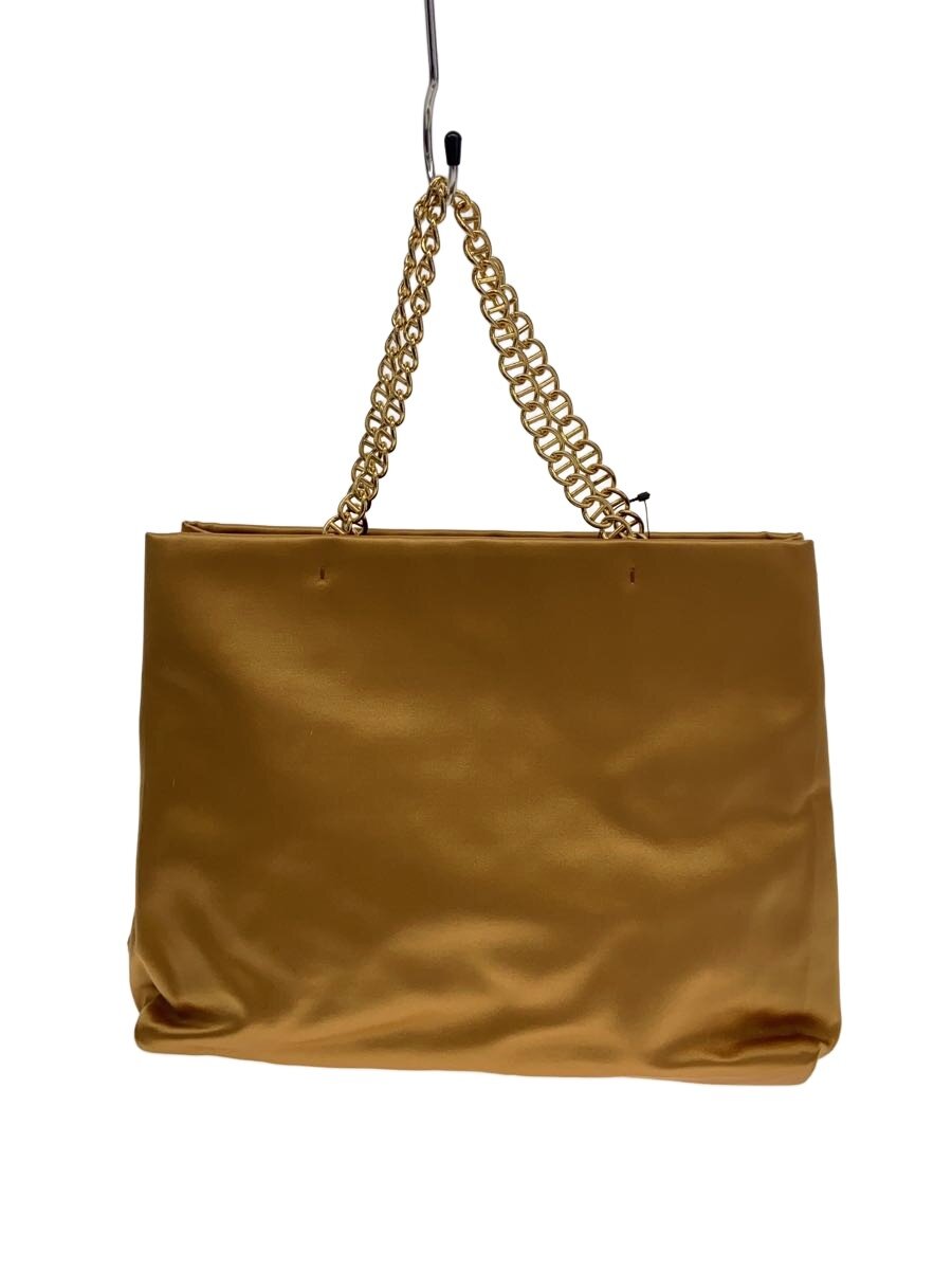 PRADA - 【中古】PRADA◆ハンドバッグ/ナイロン/GLD/サテンナイロン チェーンハンドルバッグ【バッグ】