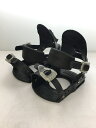 【中古】スノーボードバインディング/ブラック/ビンディング【スポーツ】