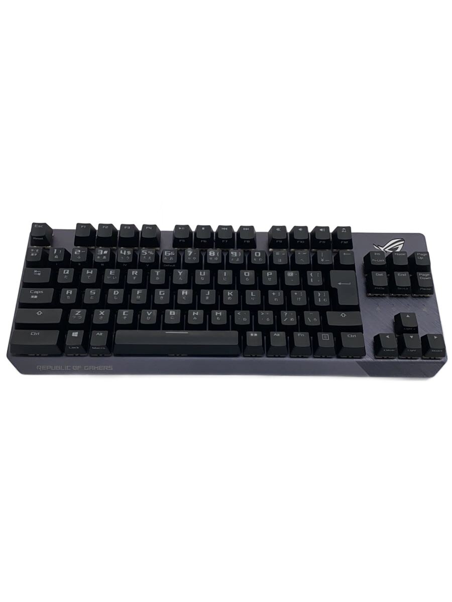 【中古】ASUS◆キーボード X802 STRIX SCOPE TKL/赤軸/有線//【パソコン】