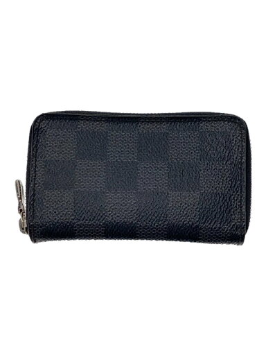 【中古】LOUIS VUITTON◆ジッピー・コインパース_ダミエ・グラフィット_BLK/PVC/BLK/メンズ【服飾雑貨他】 【中古】LOUIS VUITTON◆ジッピー・コインパース_ダミエ・グラフィット_BLK/PVC/BLK/メンズ【服飾雑貨他】