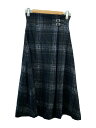 【中古】O’NEIL OF DUBLIN◆ロングスカート/38/ウール/GRN/チェック/1624-343-3269【レディースウェア】(4)