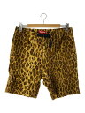 【中古】Supreme◆ショートパンツ/32/ポリエステル/CML/レオパード/Fur Belted SHort【メンズウェア】(4)