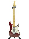 【中古】SCHECTER◆エレキギター/ストラトタイプ/赤系/HSH/ロックタイプ/EX-V 24 CTM FRT【楽器】