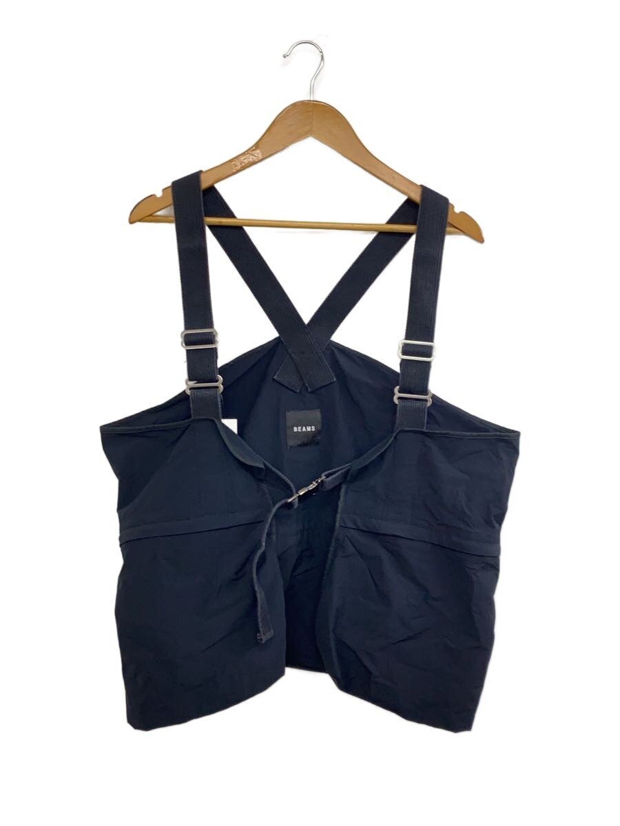 【中古】BEAMS◆ナイロンベスト/--/ナイロン/BLK/AR18-9-1【メンズウェア】