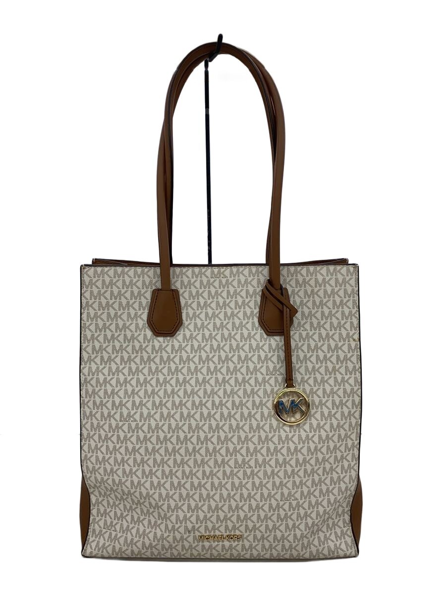 Other - 【中古】MICHAEL KORS◆トートバッグ/--/CRM/総柄/BA-2107【バッグ】