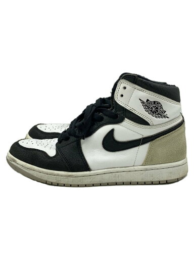 【中古】NIKE◆AIR JORDAN 1_エア ジョーダン 1/26.5cm/GRY/レザー【シューズ】 【中古】NIKE◆AIR JORDAN 1_エア ジョーダン 1/26.5cm/GRY/レザー【シューズ】