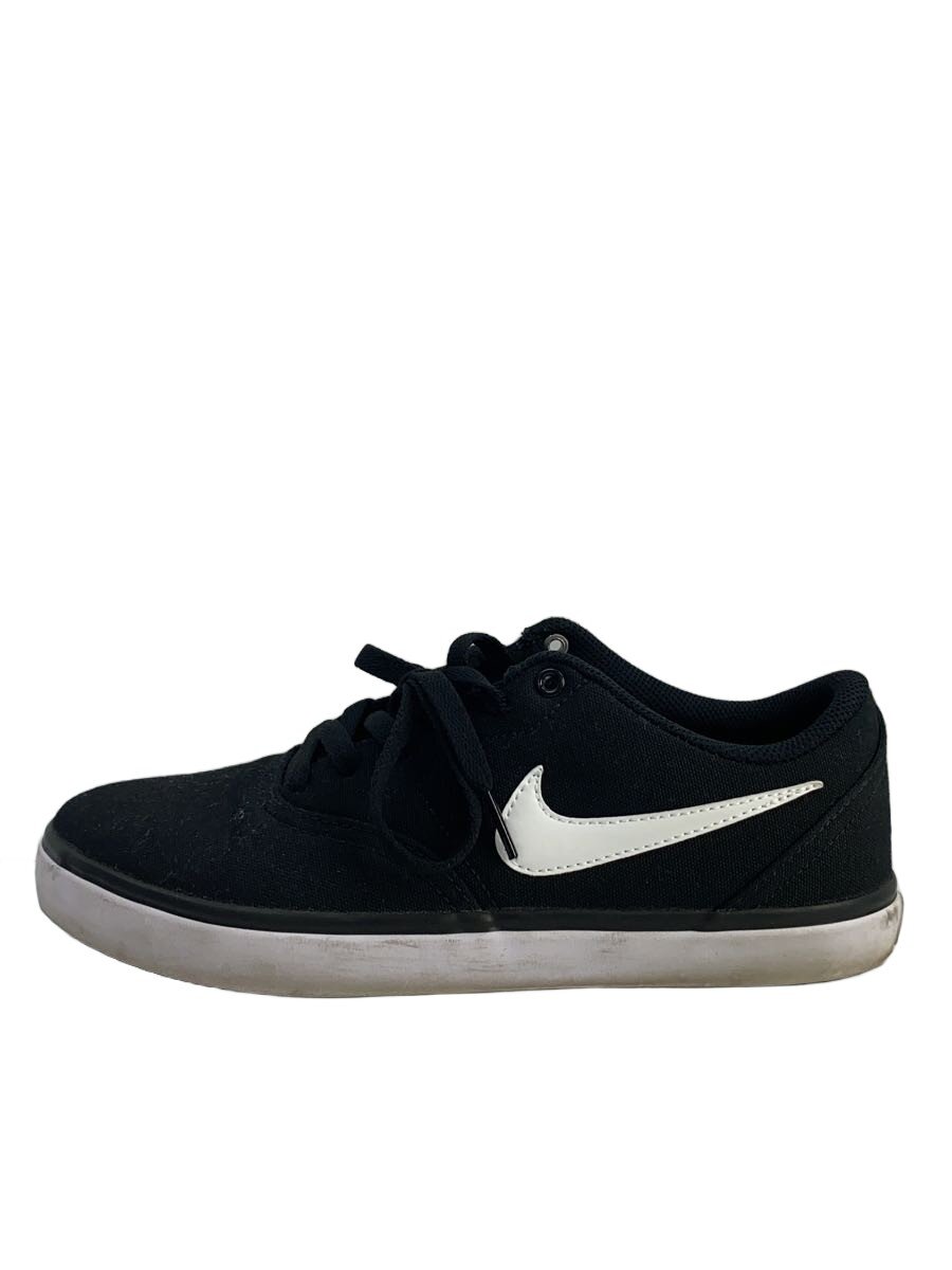 【中古】NIKE◆SB CHECK SOLAR CNVS/チェックソーラーキャンバス/ブラック/843896-001/25.5cm/B【シューズ】(4.0)