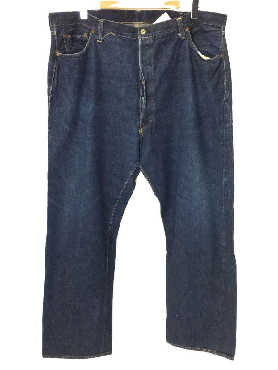 【中古】Levi’s◆40s-50sVINTAGE/501XX/47モデル/真紺/革パッチ/片面/均等V/オリジナル//【メンズウェア】