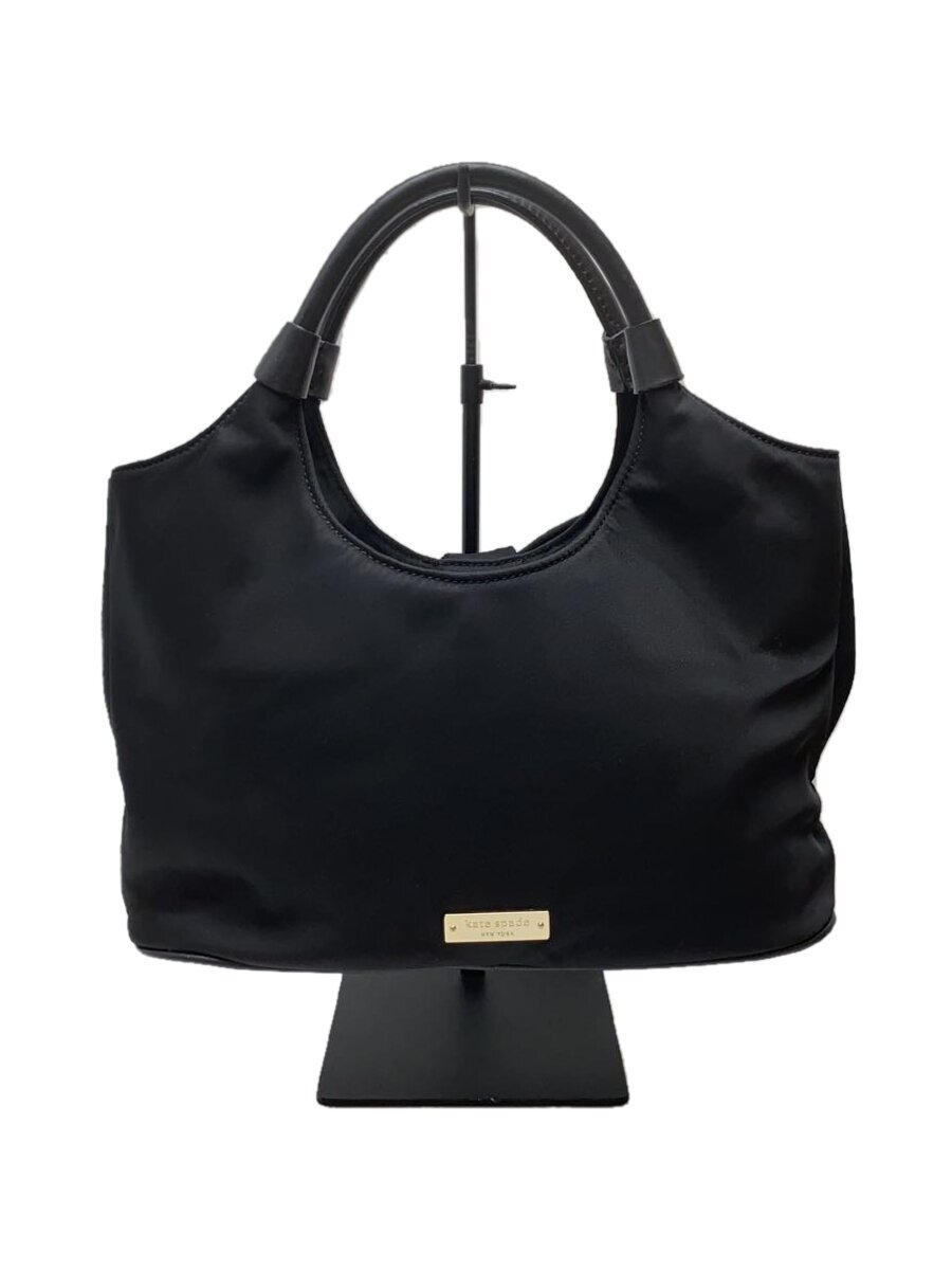 KATE SPADE - 【中古】kate spade new york◆ハンドバッグ/--/BLK/無地【バッグ】