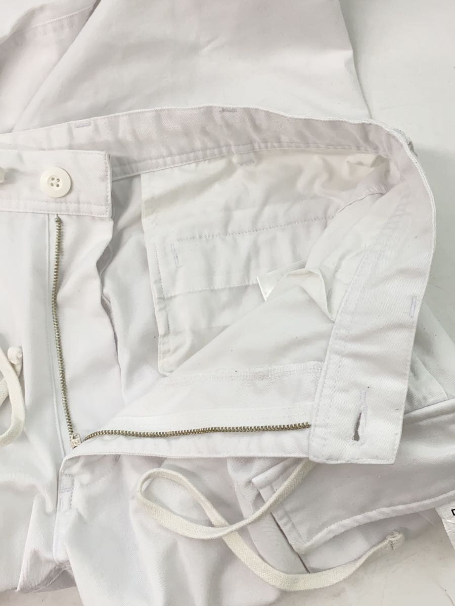 【中古】DANKE SCHON◆カーゴパンツ/M/ポリエステル/WHT/無地/21A-PTL050-DS【メンズウェア】