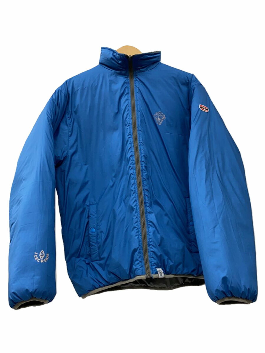 【中古】ICE CREAM◆NYLON REVERSIBLE PADDED JACKET/ICJP233X003袖にシミあり状態考慮【メンズウェア】