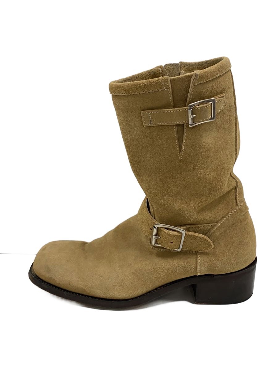 【中古】Lithium homme◆ブーツ/41/BEG/レザー/LH99-1003【シューズ】