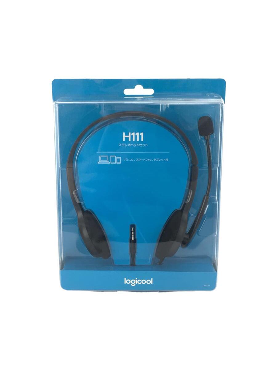 【中古】Logicool◆未使用品/ヘッドセット/Stereo Headset/H111【家電・ビジュアル・オーディオ】