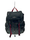 【中古】GUCCI◆リュック_テクノキャンバス/キャンバス/BLK【バッグ】
