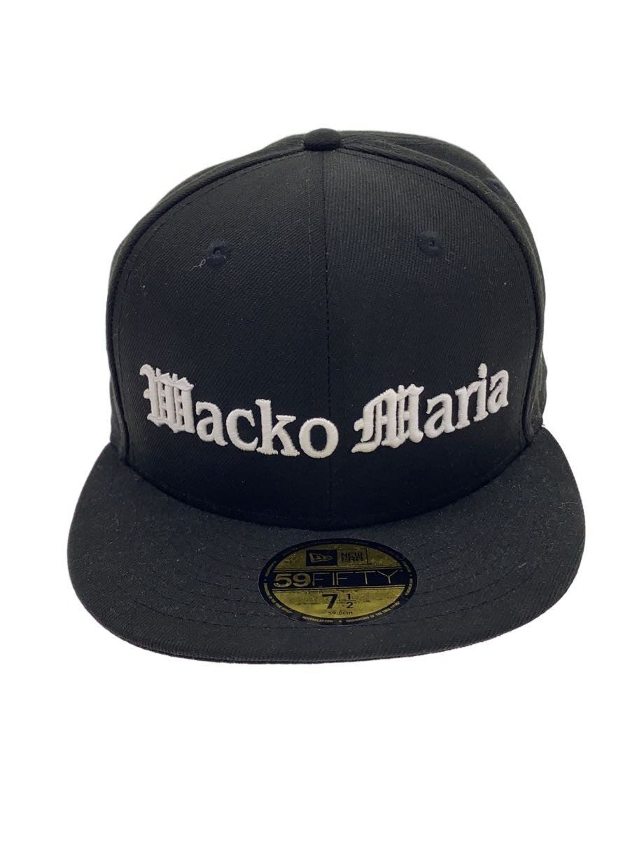 NEW ERA◆×Wacko Maria/キャップ/7 1/2/BLK/メンズ//